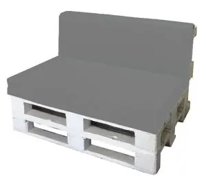 Cuscini Per Pallet Grigio Chiaro