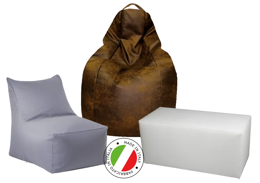 Poltrona Sacco Superba Rosso